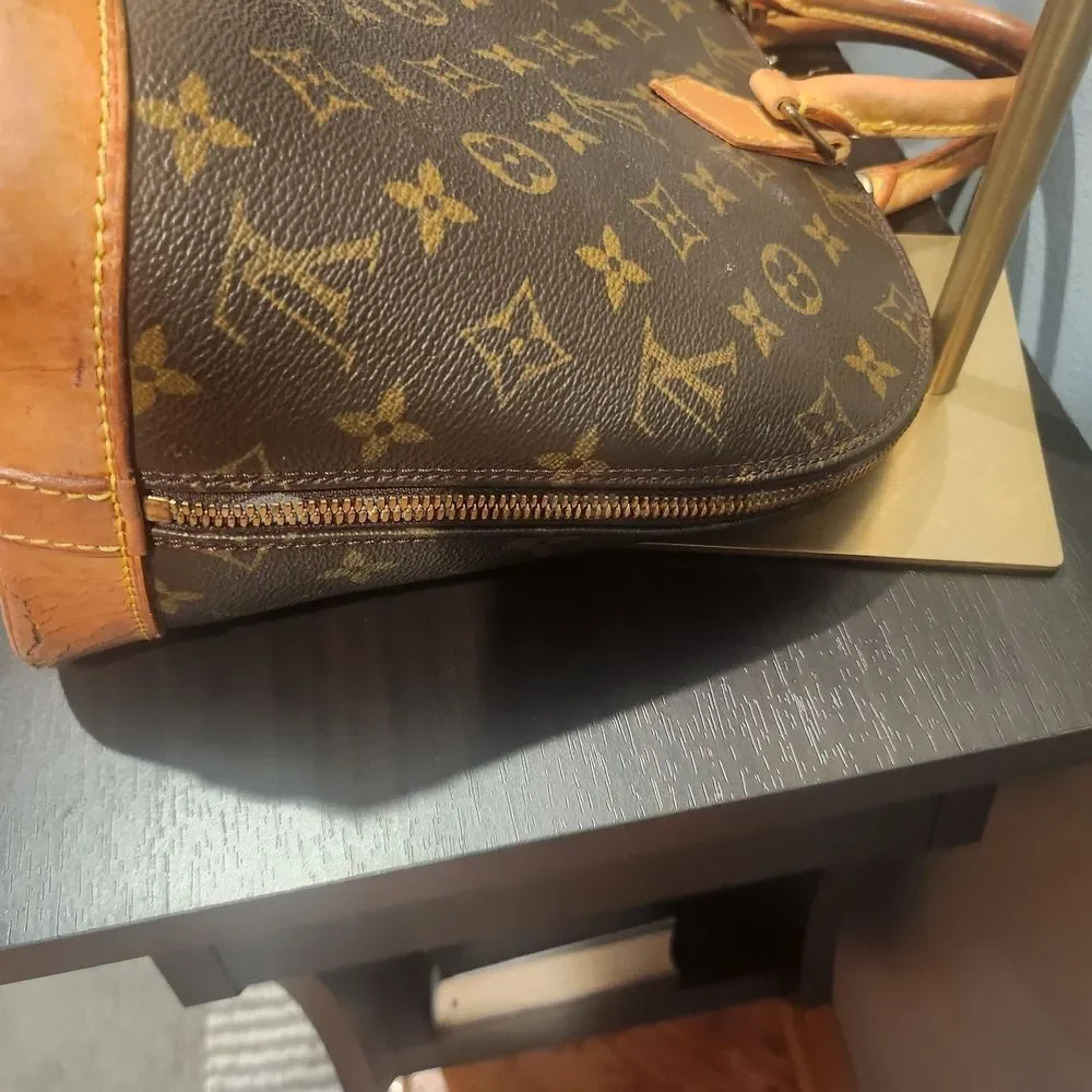 Louis Vuitton Brown Monogram Satchel